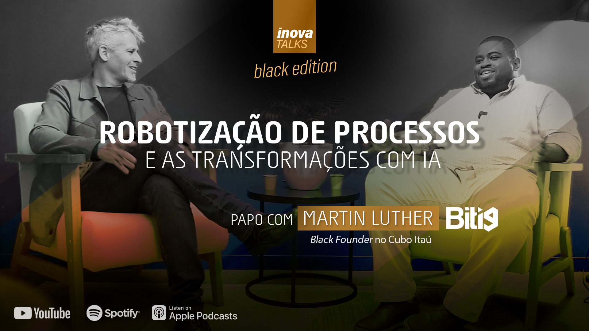 Capa Entrevista com Martin Luther da Biti9